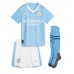 Manchester City Kevin De Bruyne #17 Domaci Dres za djecu 2023-24 Kratak Rukav (+ Kratke hlače)